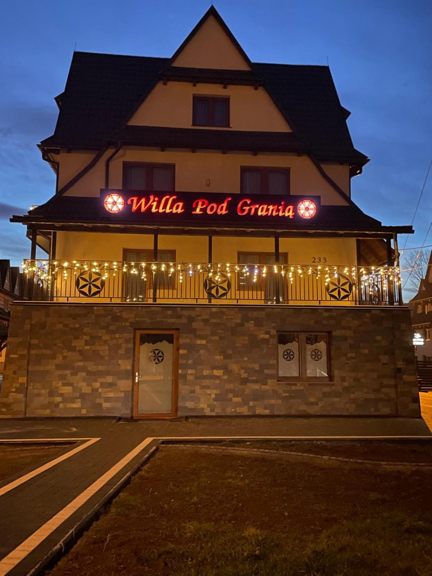 Willa Pod Grania ビャウカ エクステリア 写真